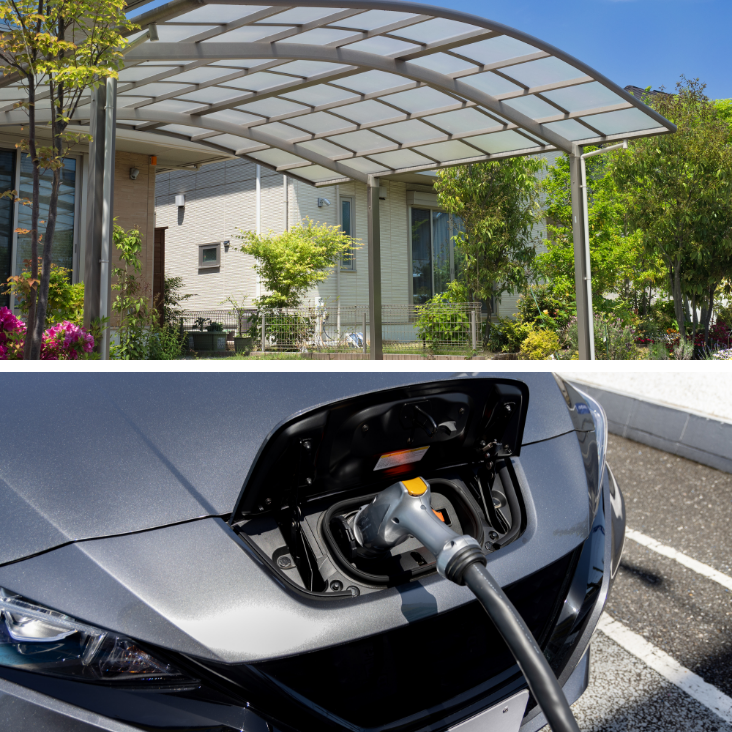 駐車場・カーボート・EV